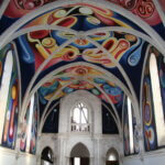 Fresques dans l'église du Menoux
