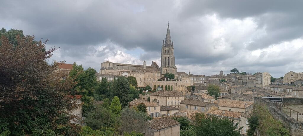 Vue sur Saint-Emilion