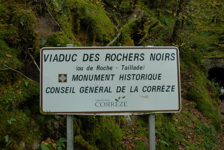 Panneau Viaduc des Rochers Noirs